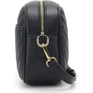 Lola Mae Quilted Crossbody Bag - Medium Lightweight Purse With Top Zipper & Tassel Accent (Brown, Lm706)